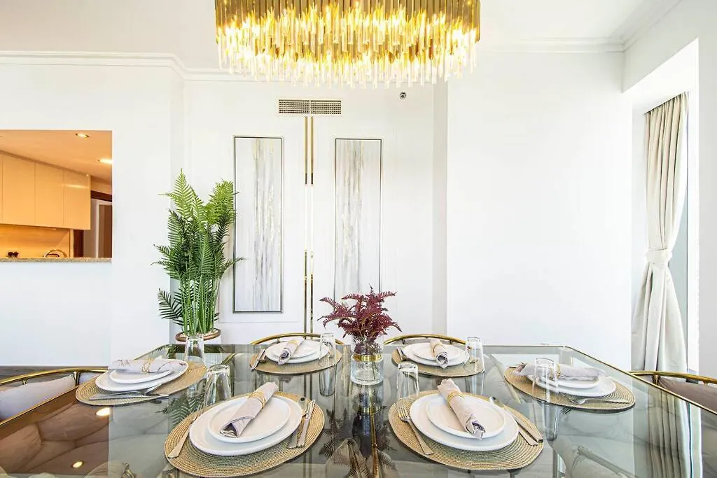 Magnificent New 3 Bedroom With Stunning View To Burj Khalifa & Fountain View Dubai Apartamento